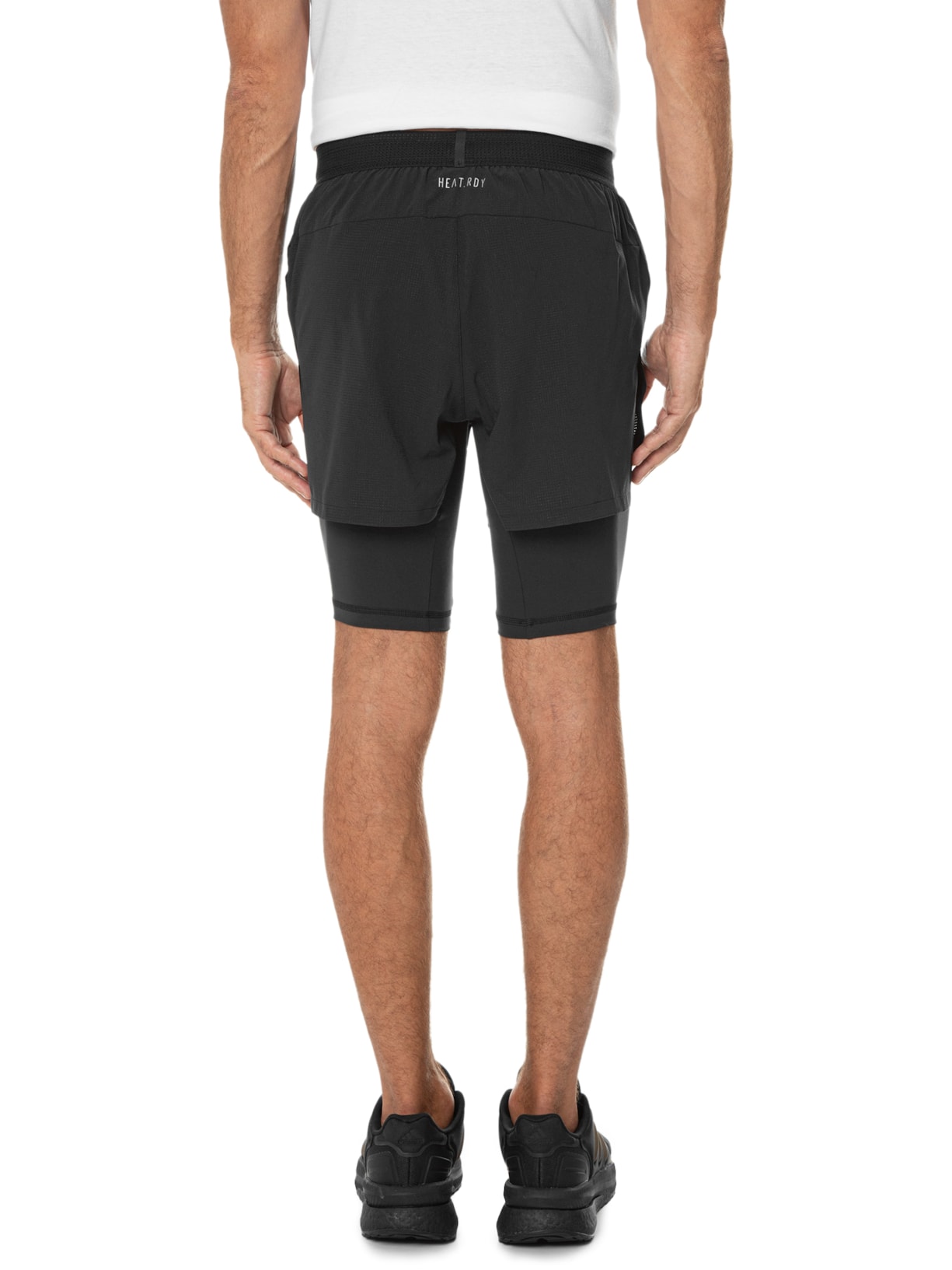 Short Masculino Hiit 2 In 1 Preto Adidas