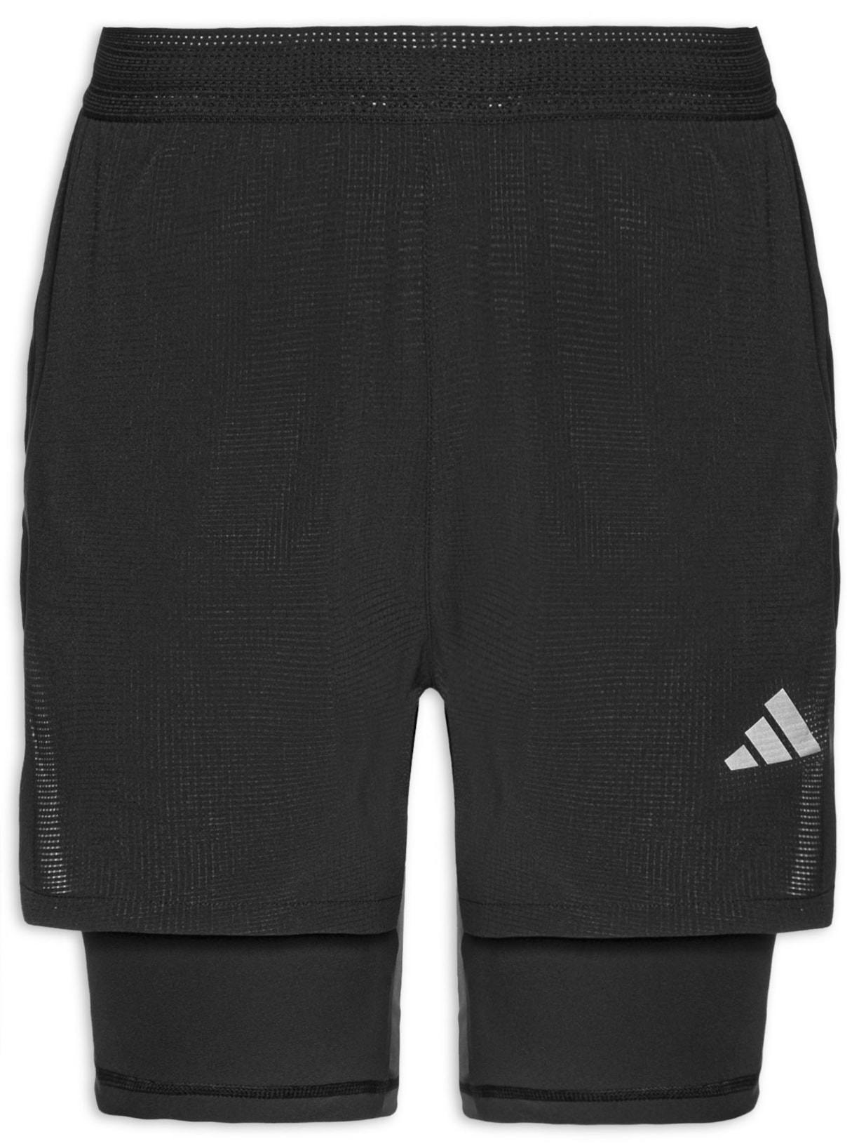 Short Masculino Hiit 2 In 1 - Preto