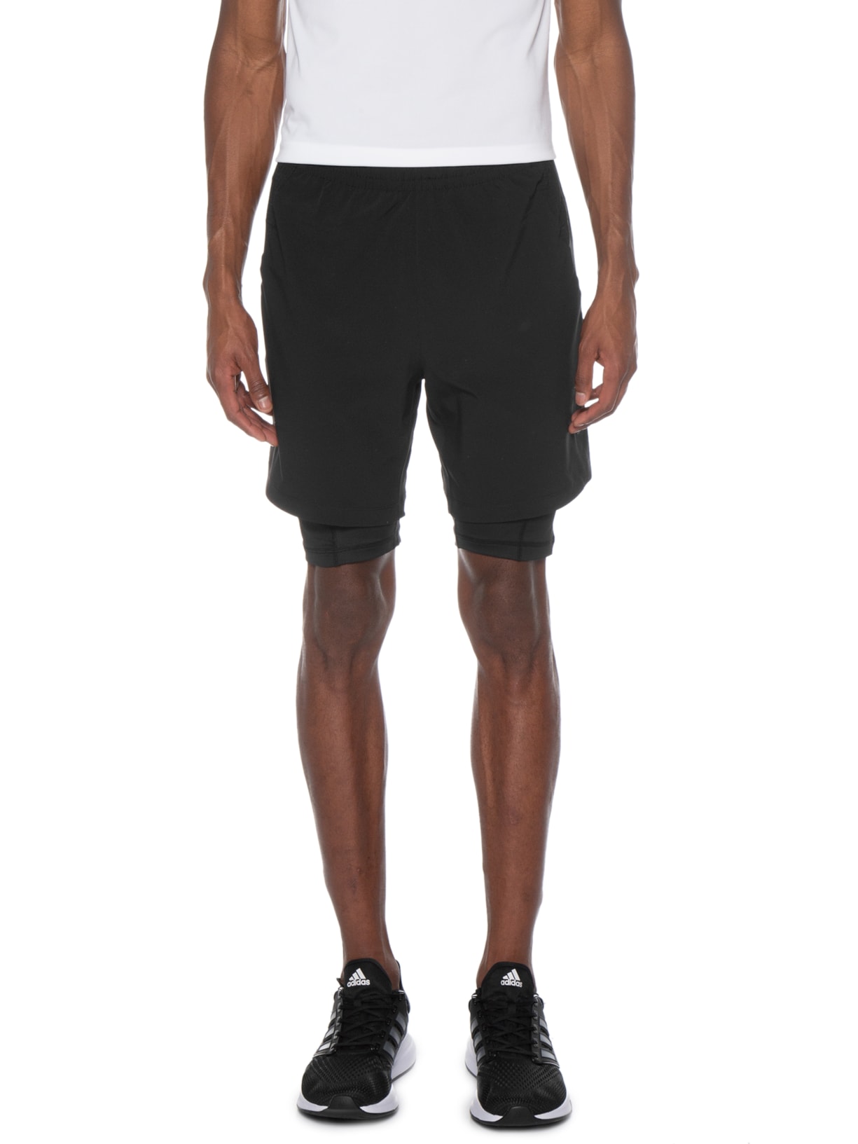 Short Masculino Hiit Preto Adidas