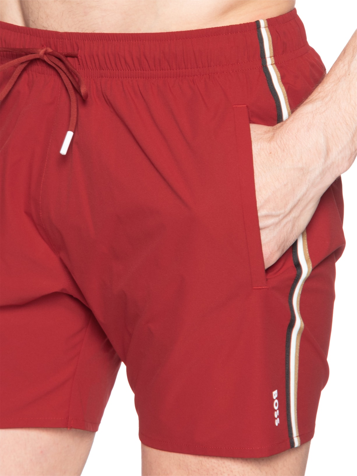 Short Masculino Iconic Vermelho Boss