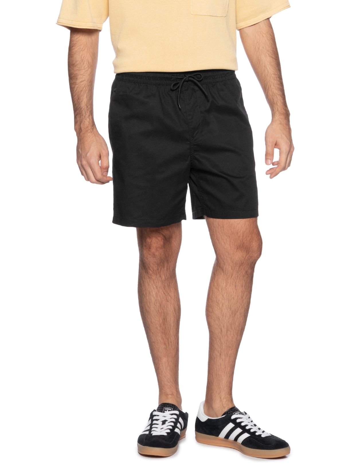 Short Masculino Jogger Relaxed Fit Preto Jack & Jones