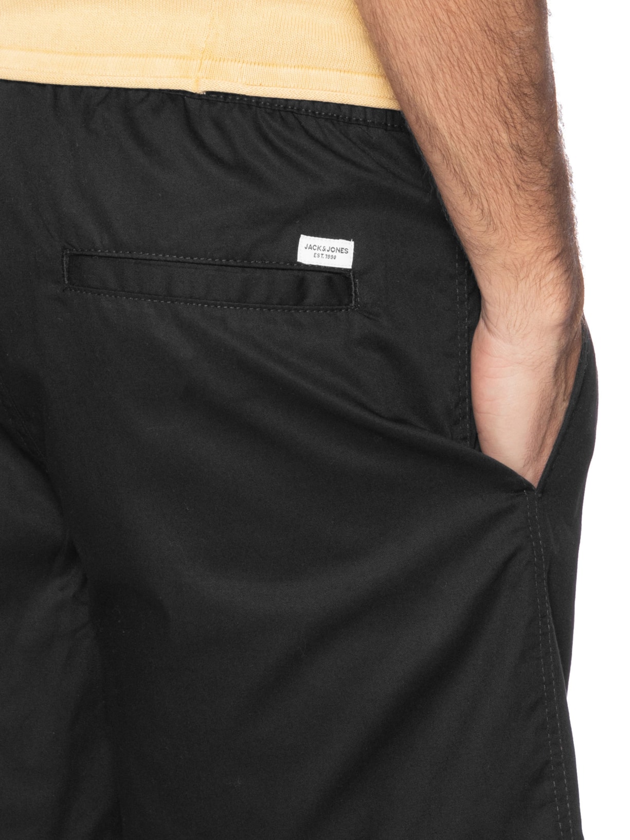 Short Masculino Jogger Relaxed Fit Preto Jack & Jones