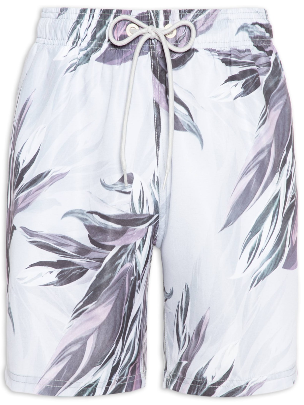 Short Masculino Leaves Energy Cinza John John