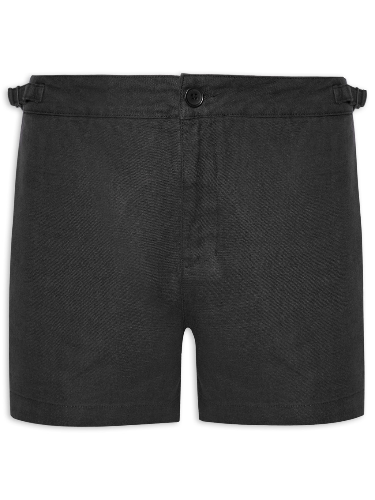 Short Masculino Linen Britt - Preto