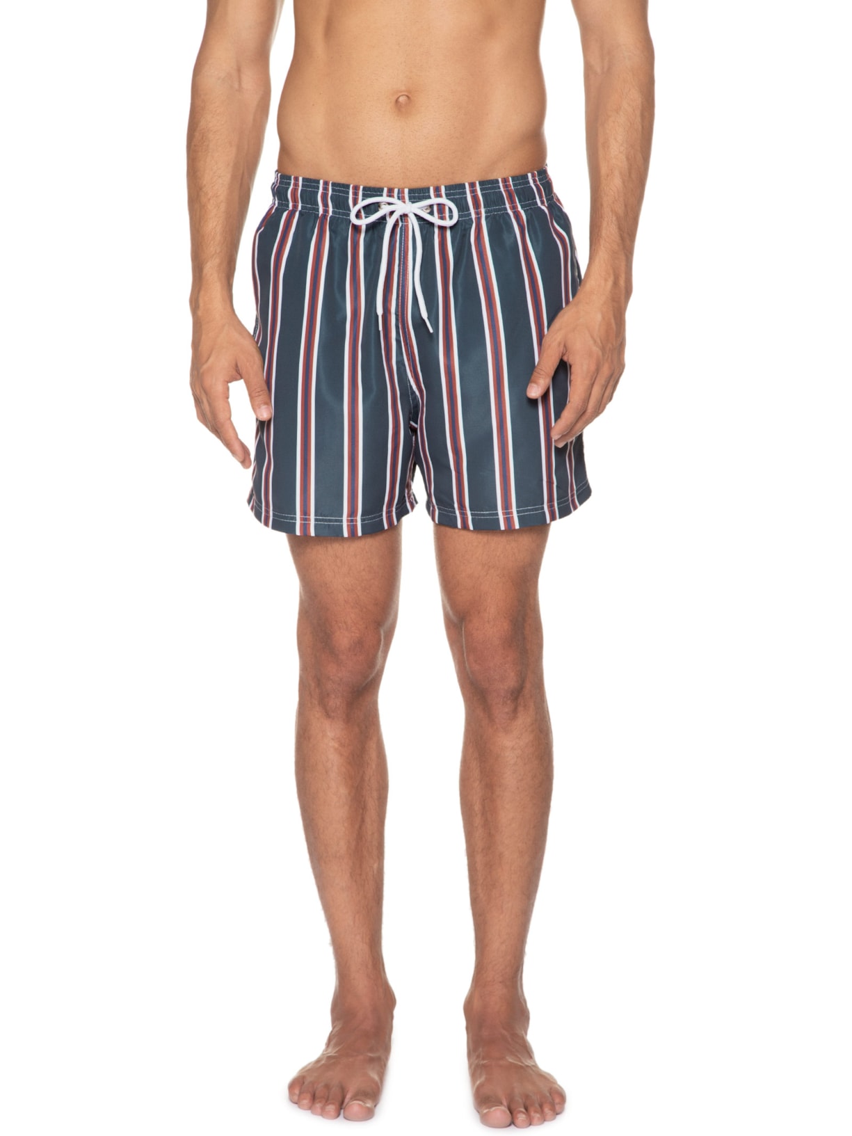 Short Masculino Lines Classic Azul La Moustache