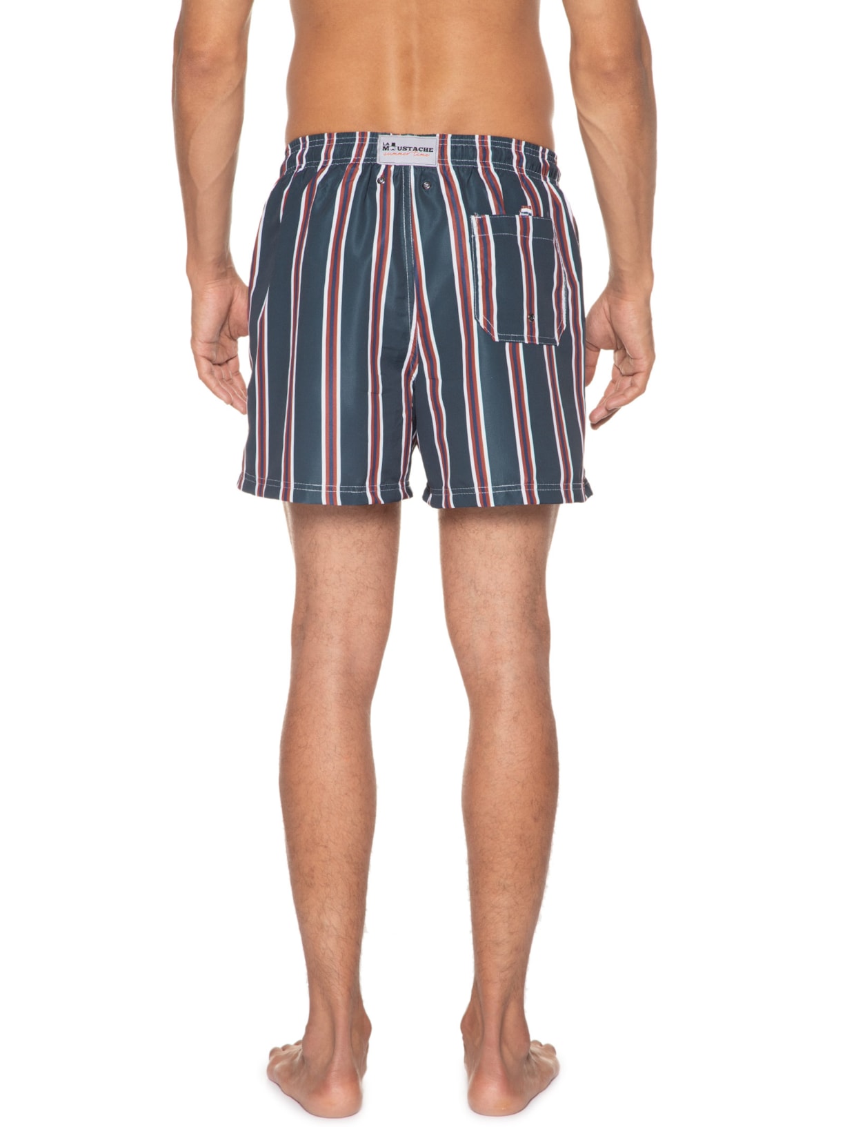 Short Masculino Lines Classic Azul La Moustache