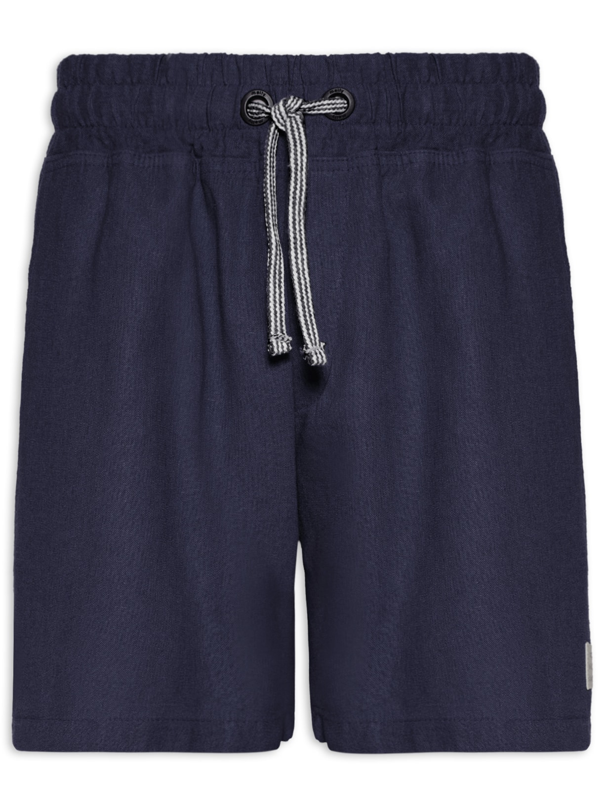 Short Masculino Linho - Azul