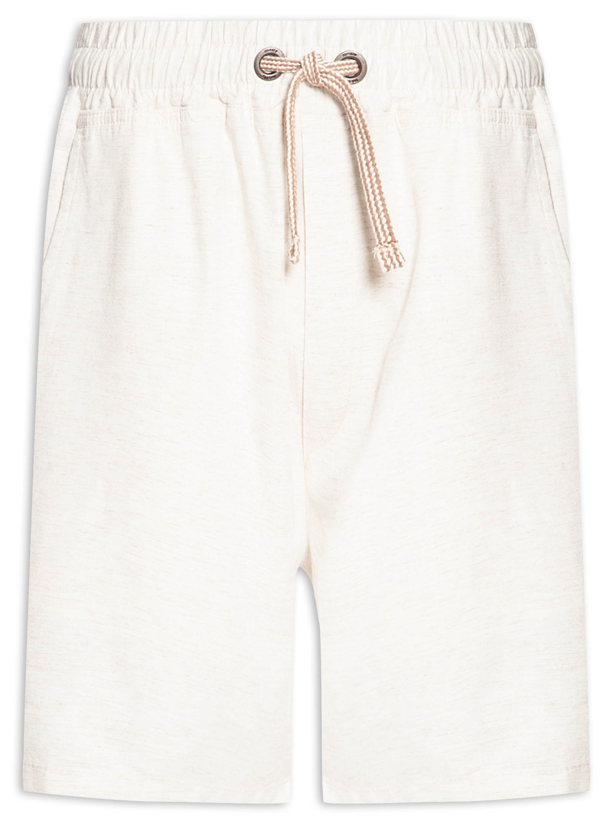 Short Masculino Linho - Bege