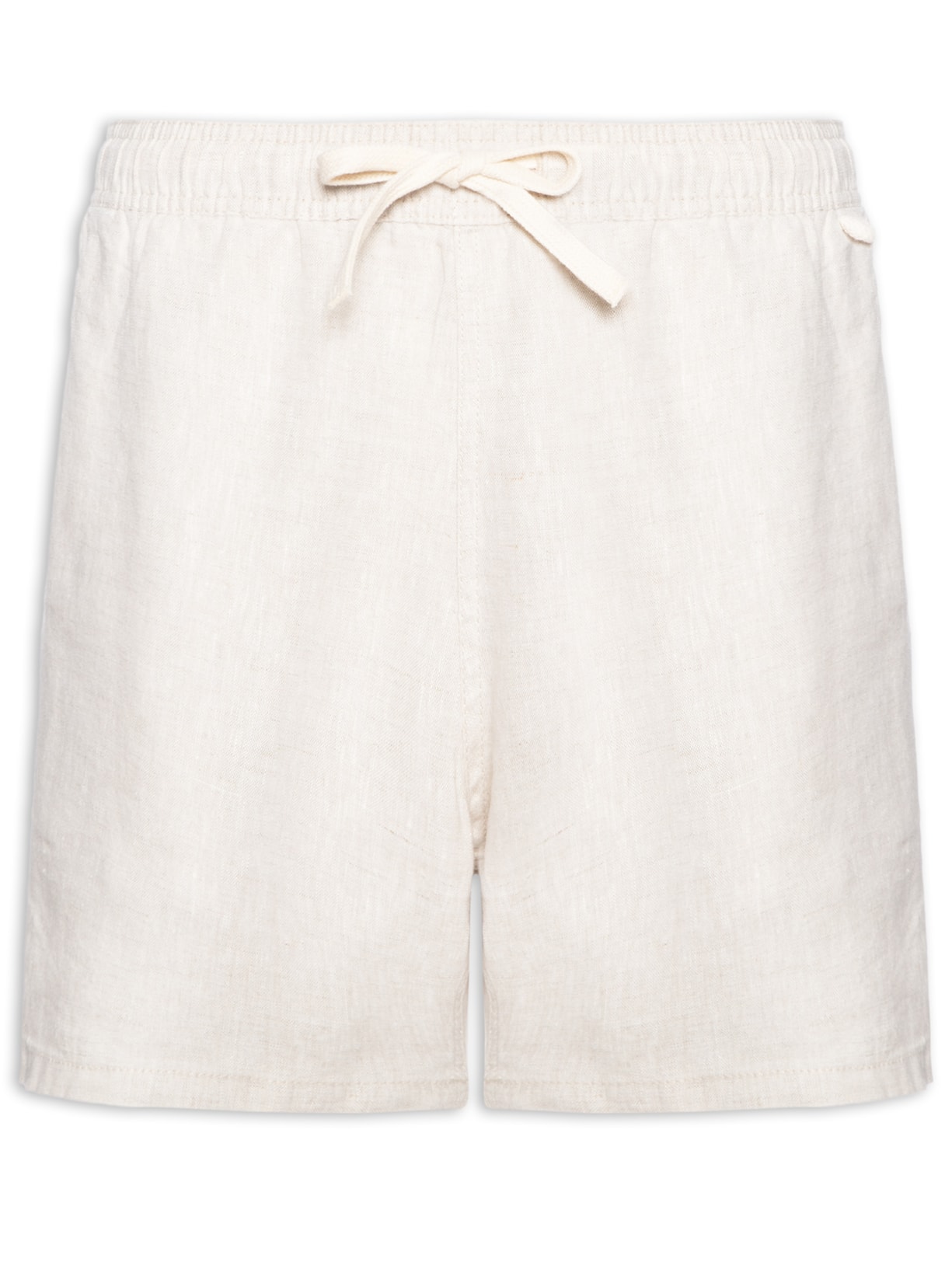 Short Masculino Linho - Bege