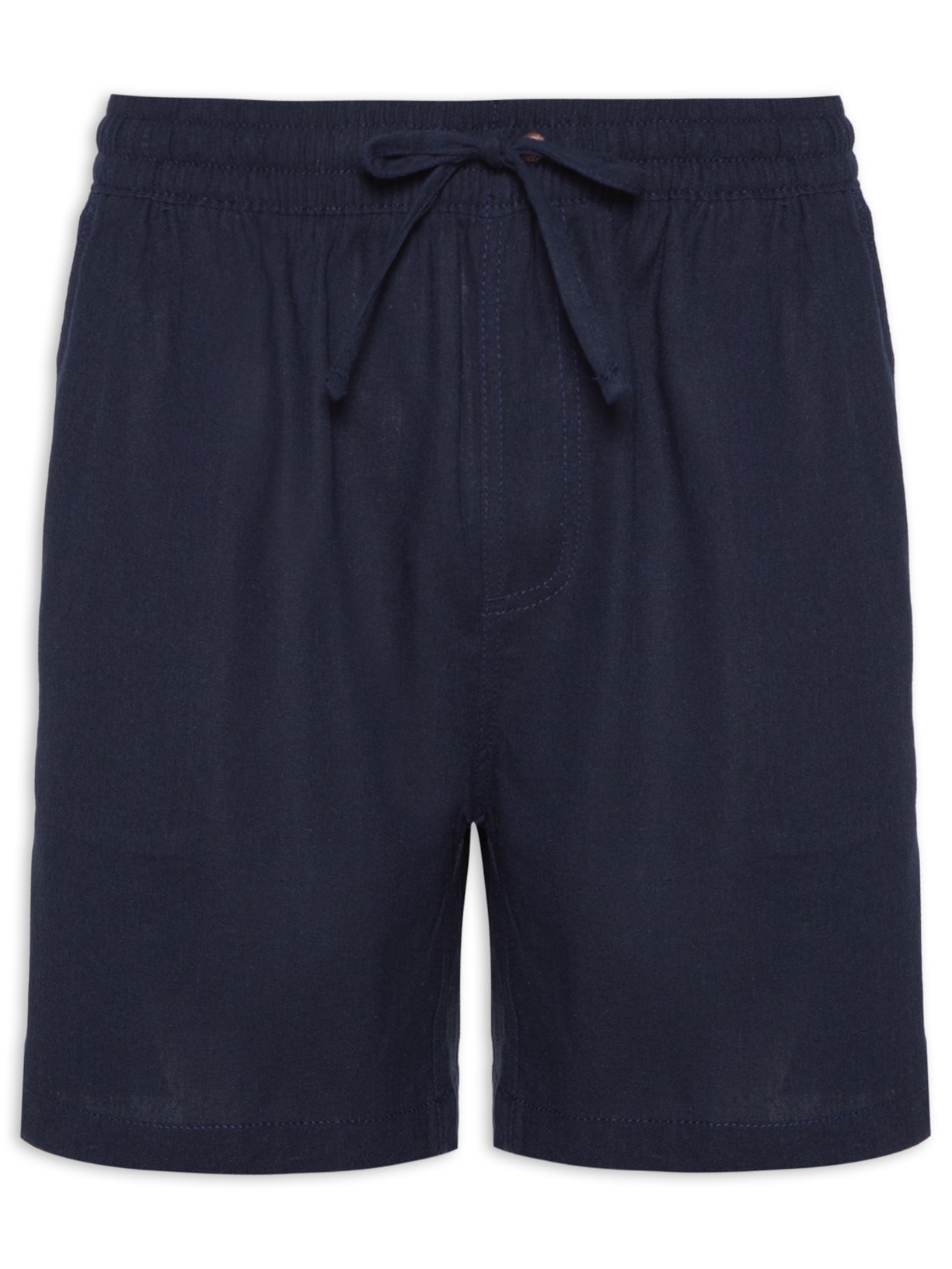 Short Masculino Linho Just Comfort - Azul