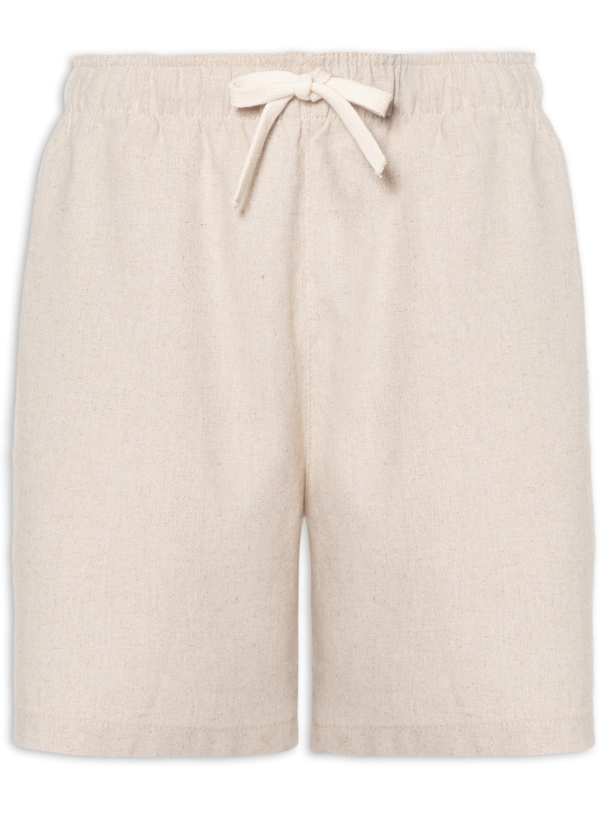 Short Masculino Linho Pier - Bege