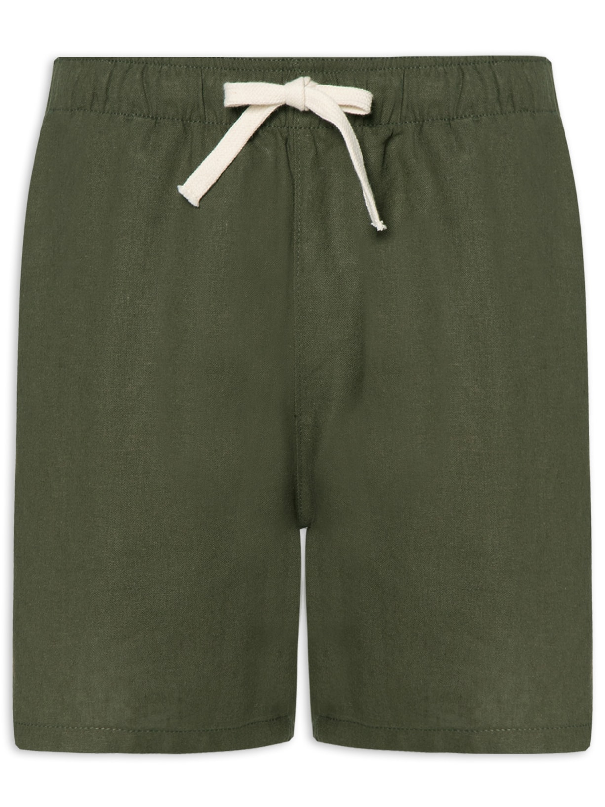 Short Masculino Linho Pier Verde Foxton