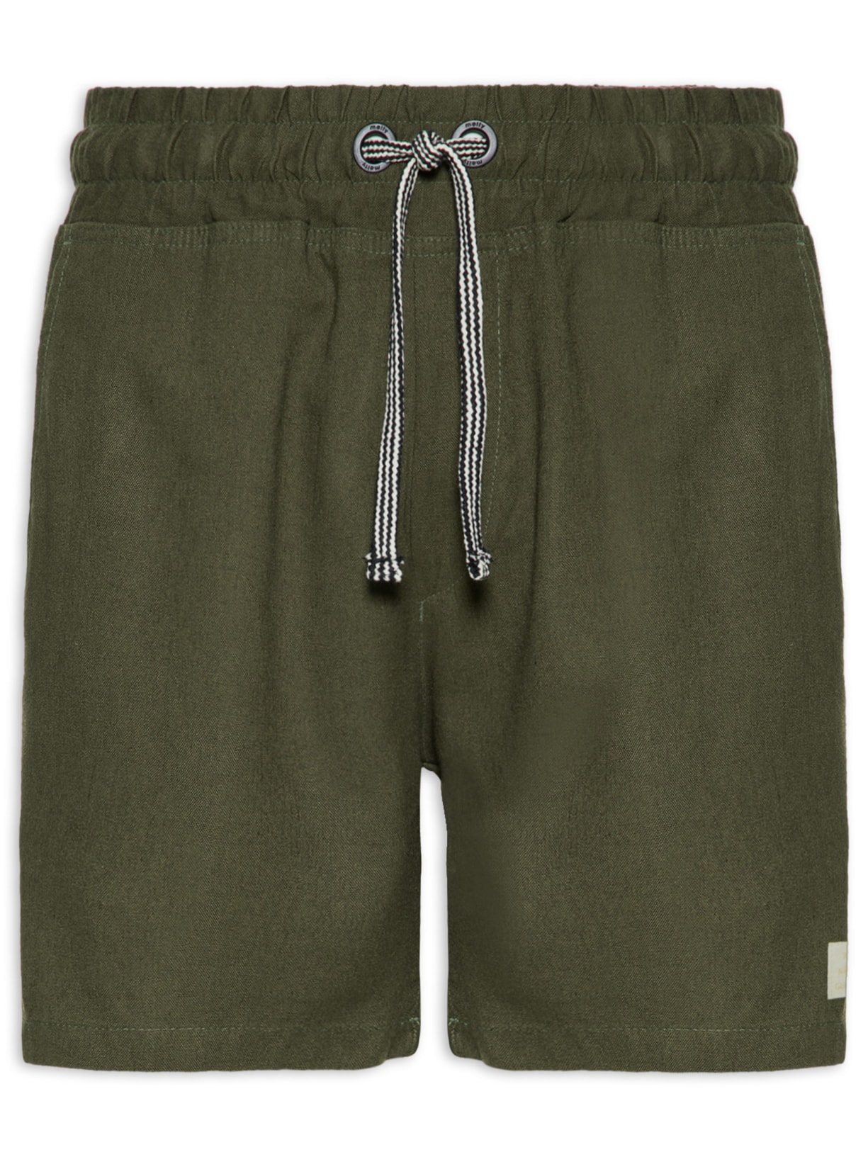 Short Masculino Linho - Verde