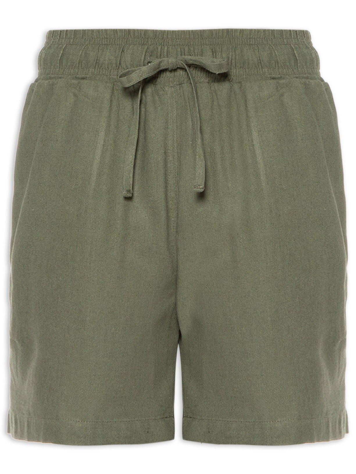 Short Masculino Linho - Verde