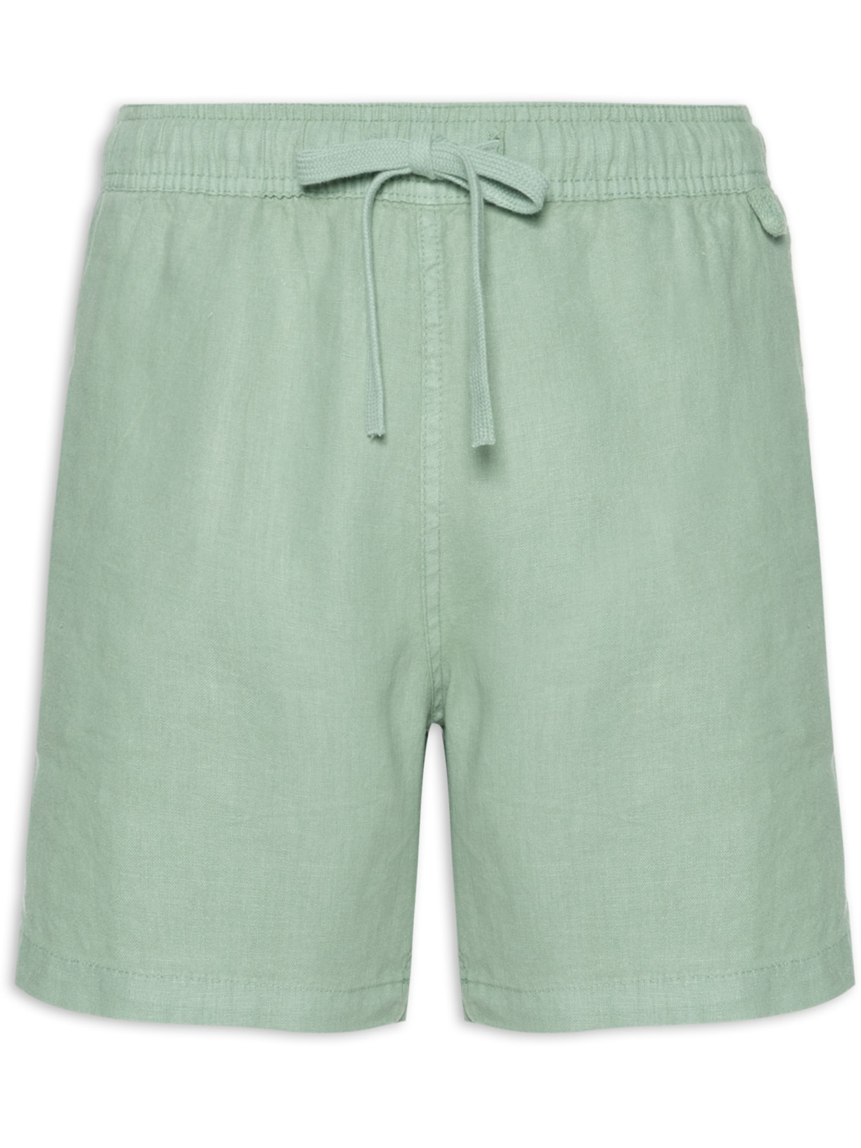 Short Masculino Linho - Verde
