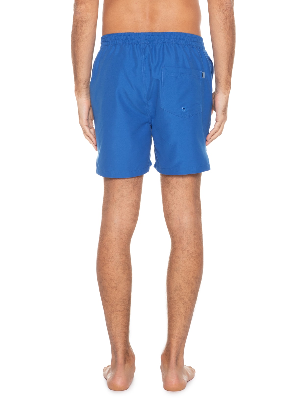 Short Masculino Liso Azul Hering