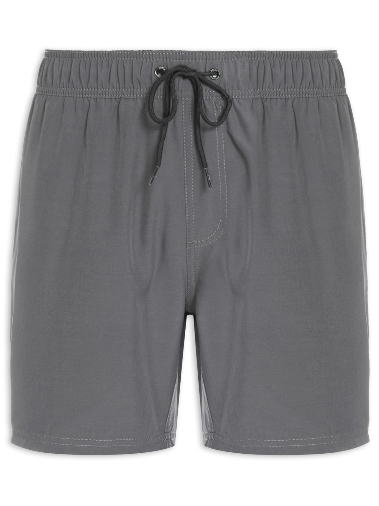 Short Masculino Liso - Cinza