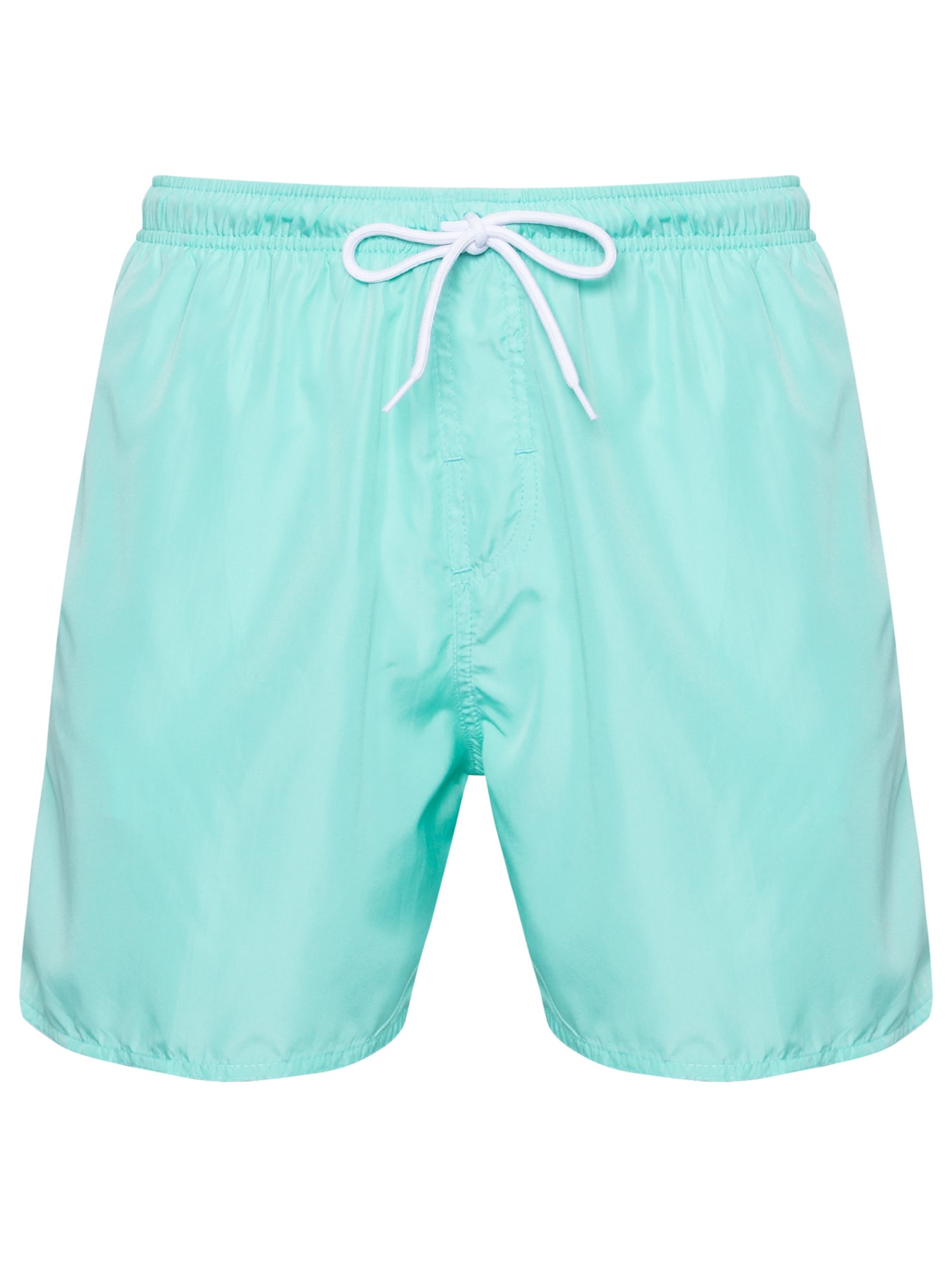 Short Masculino Liso Com Bolsos Laterais - Azul