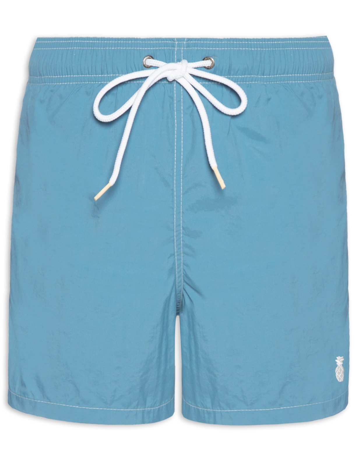 Short Masculino Liso De Praia - Azul