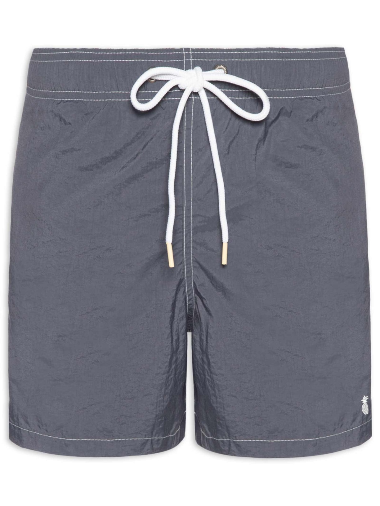 Short Masculino Liso De Praia - Azul