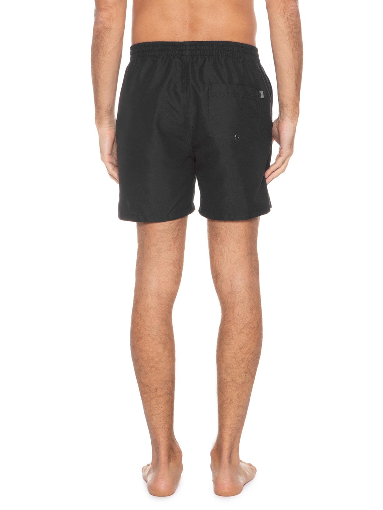 Short Masculino Liso Preto Hering