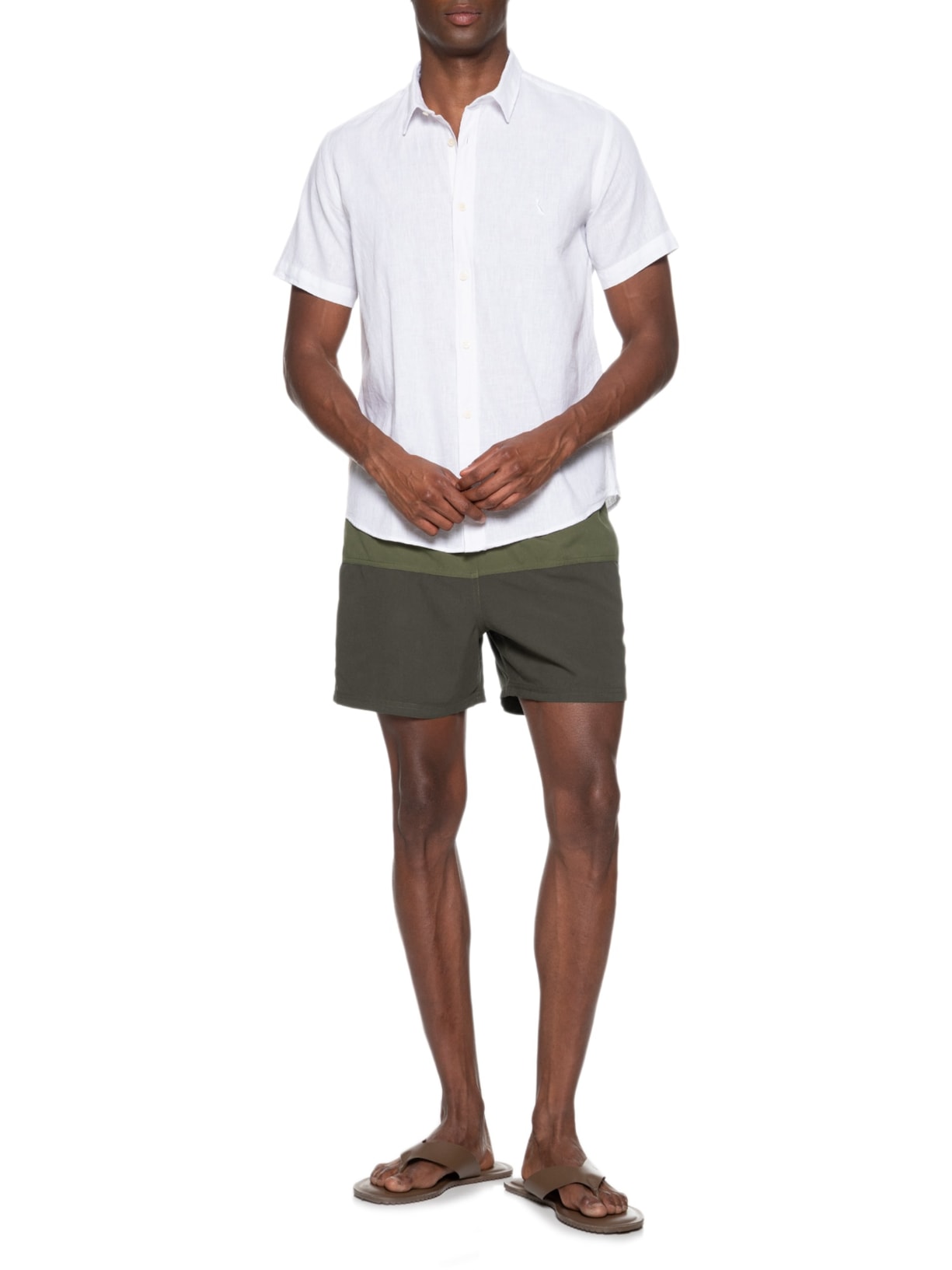 Short Masculino Listra Verde Hering