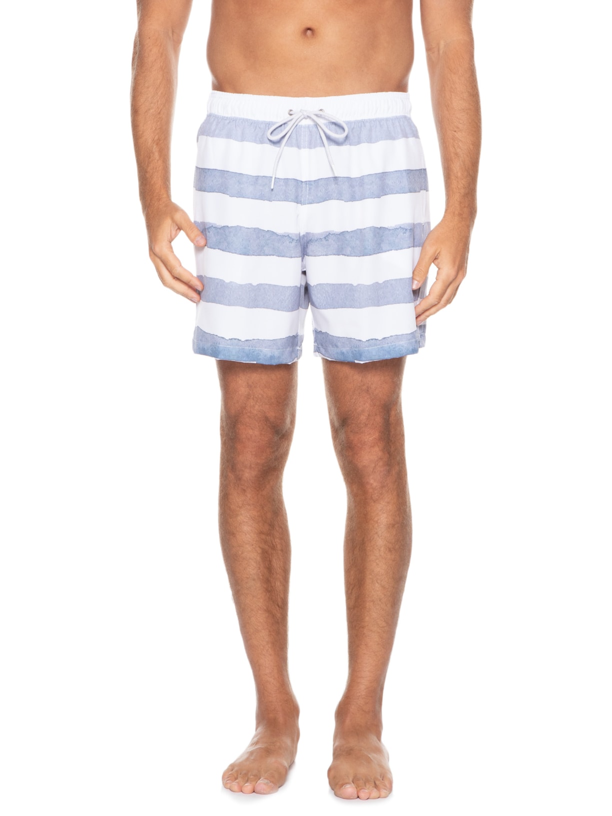 Short Masculino Listras Azul Melty Rj