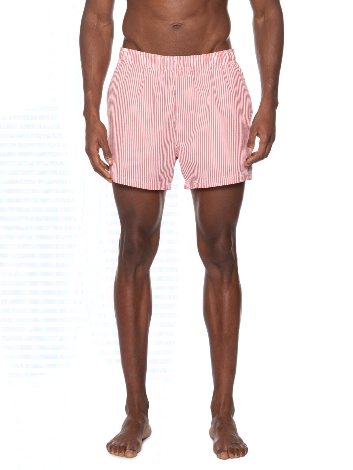 Short Masculino Litoral Stripes Vermelho Osklen