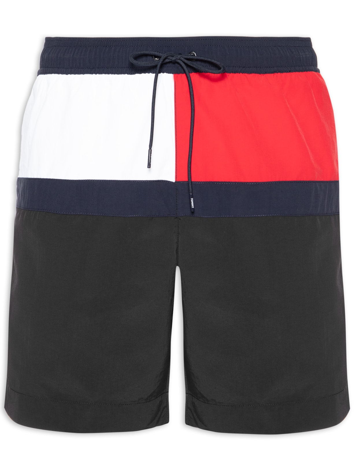 Short Masculino Long Drawstring - Preto