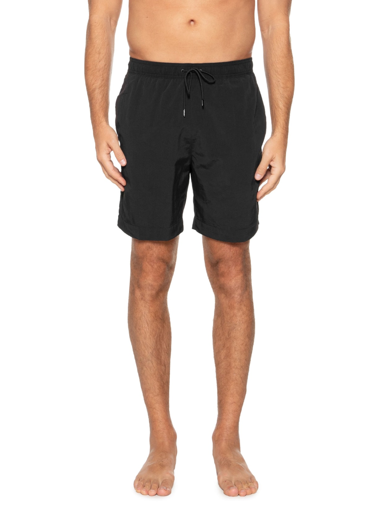 Short Masculino Long Drewstring Preto  Tommy Hilfiger