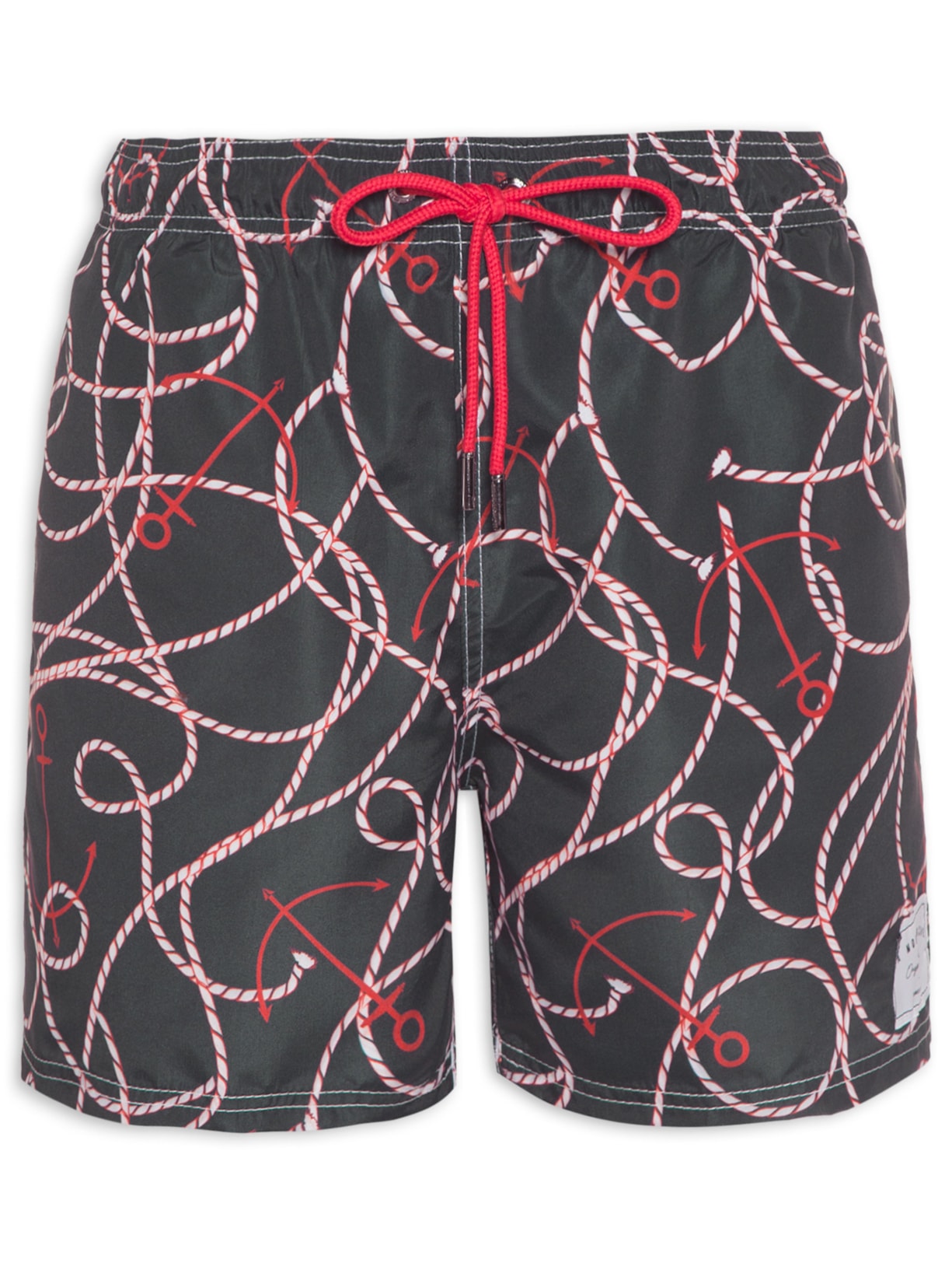 Short Masculino Marinheiro - Cinza