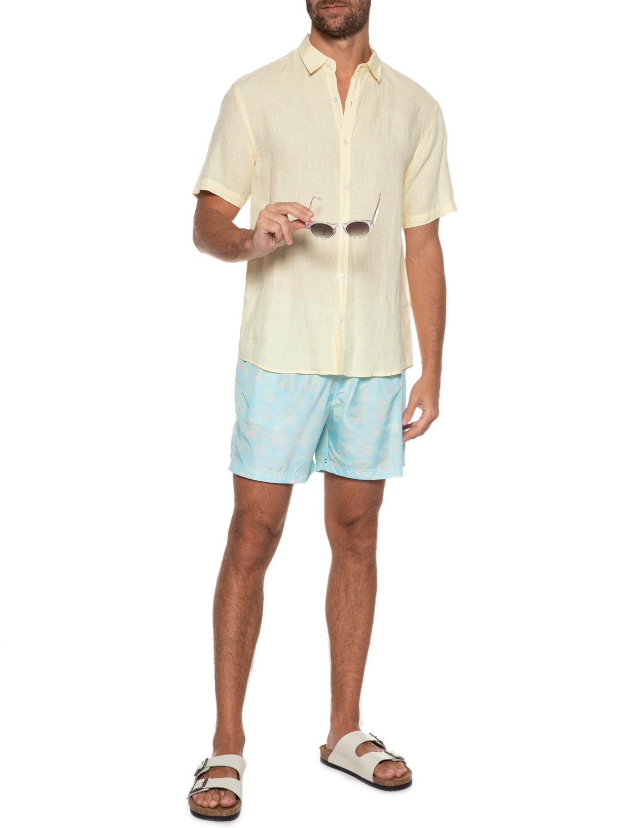 Short Masculino Masculino Candy Lionfish - Azul Shortsco