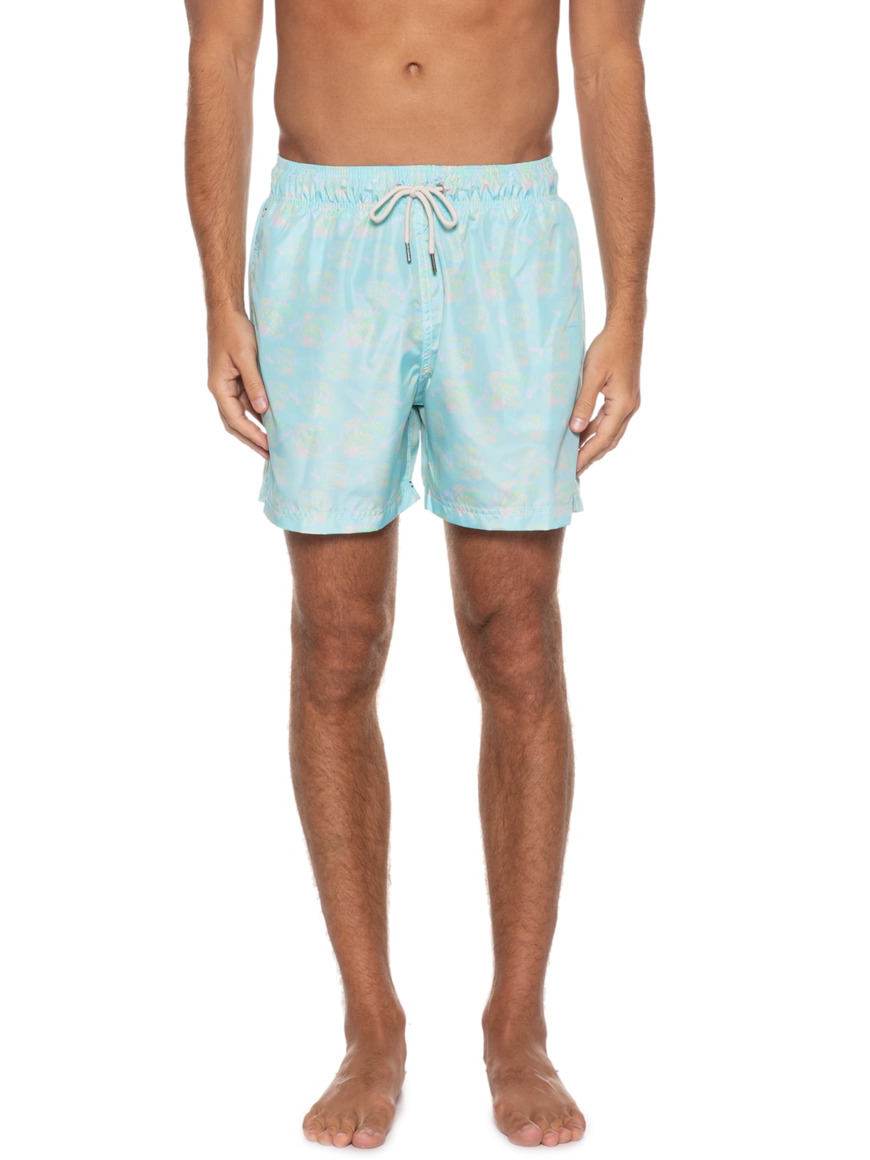 Short Masculino Masculino Candy Lionfish - Azul Shortsco