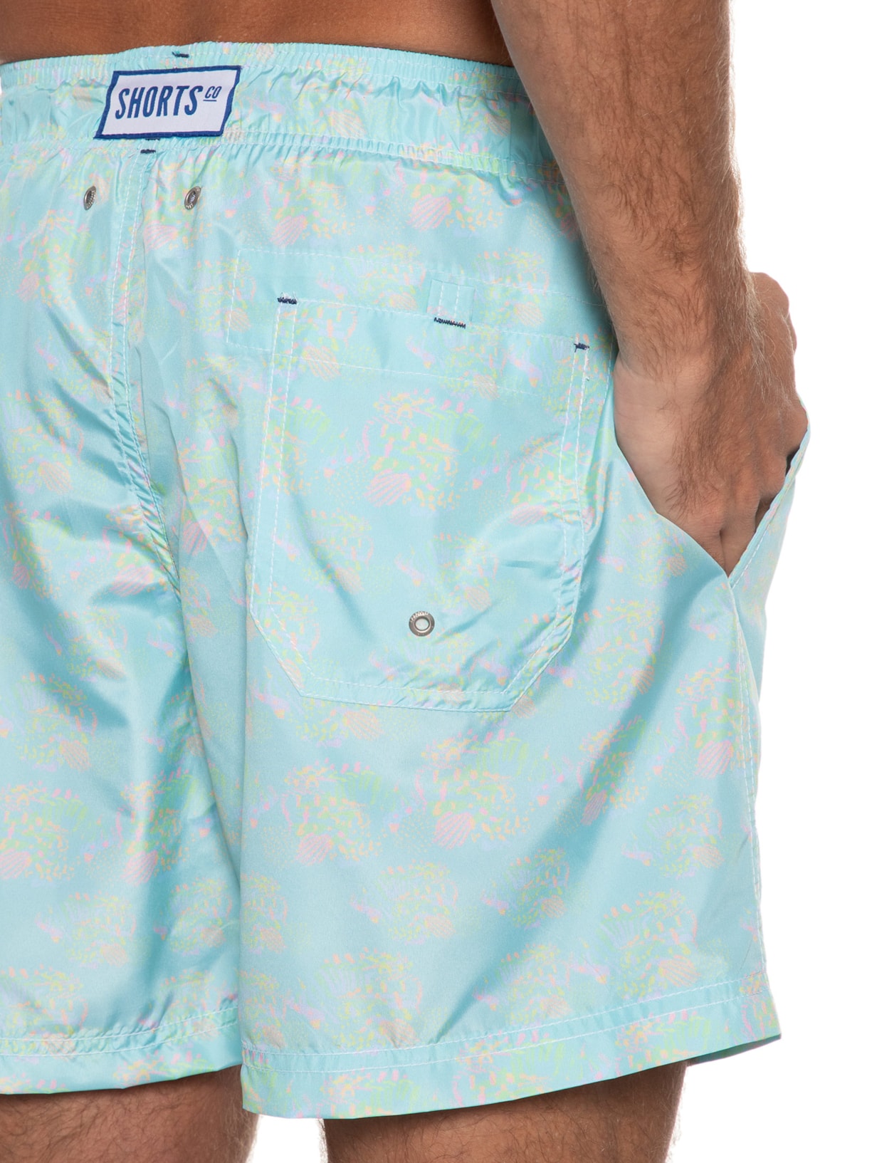 Short Masculino Masculino Candy Lionfish - Azul Shortsco
