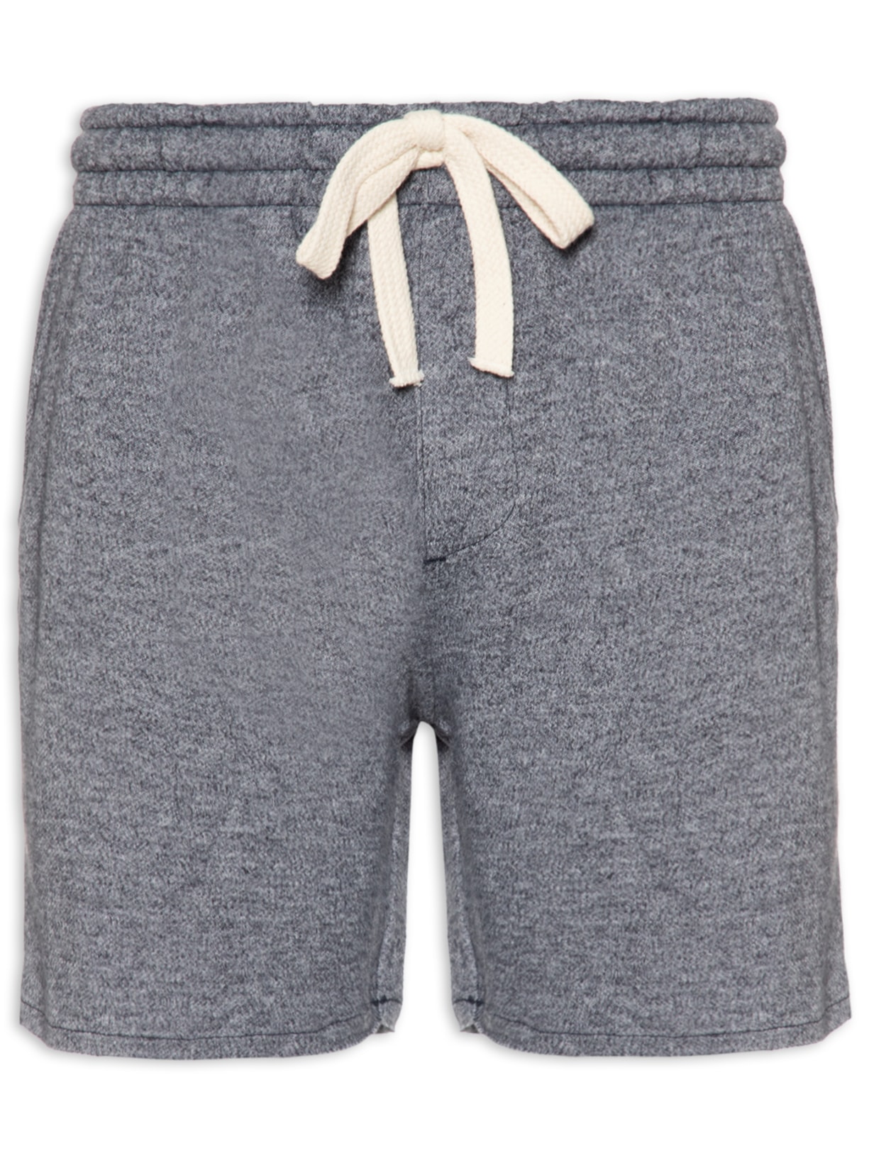 Short Masculino Mesclado - Cinza