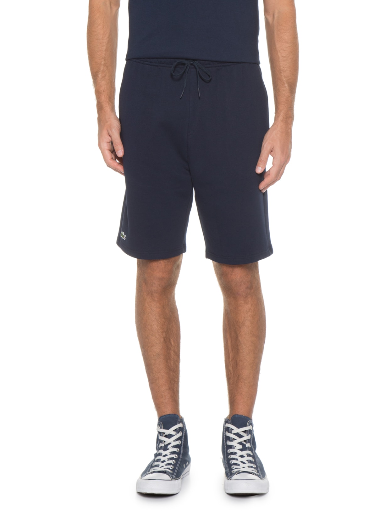 Short Masculino Moletom Lacoste Azul1