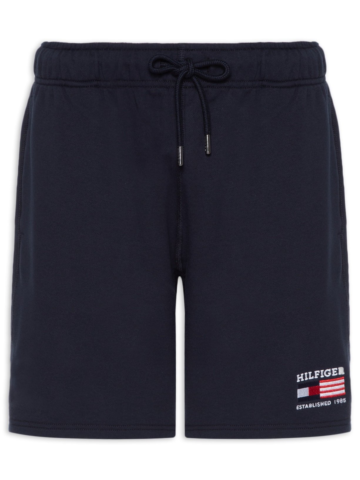 Short Masculino Moletom Regular Fit Americana - Azul