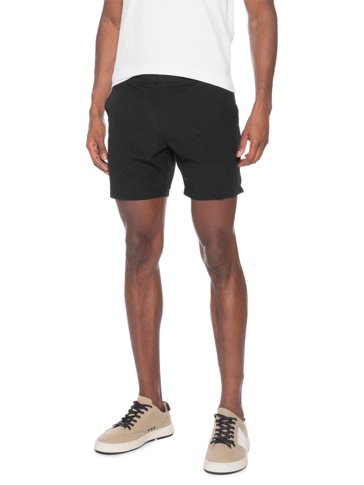 Short Masculino Moovex Portofino Preto Pineapple
