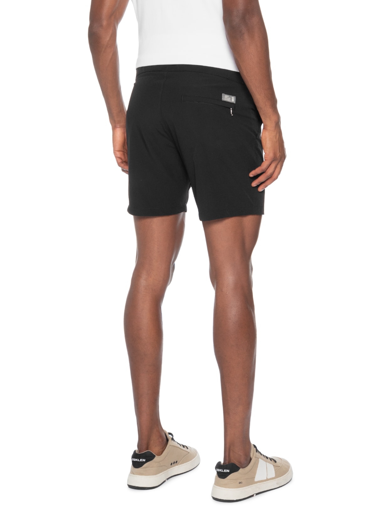 Short Masculino Moovex Portofino Preto Pineapple