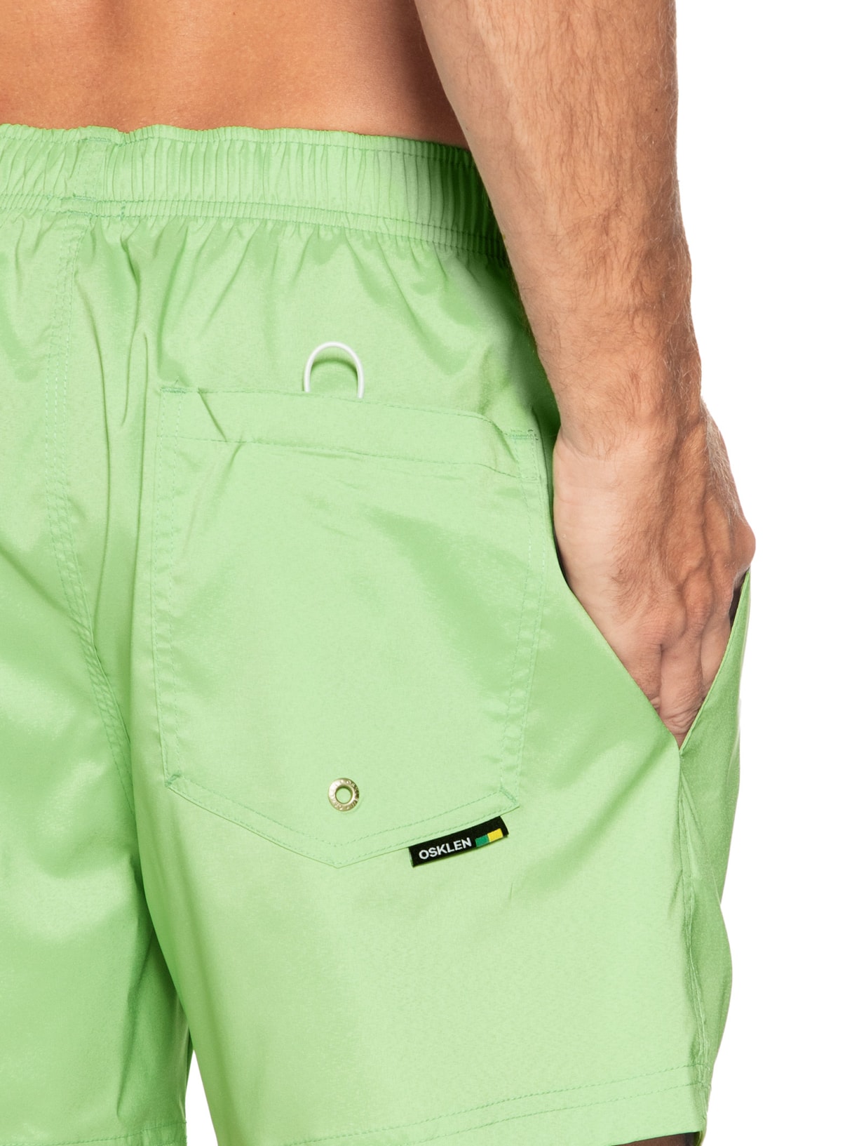 Short Masculino New Aquaone Flex Verde Osklen