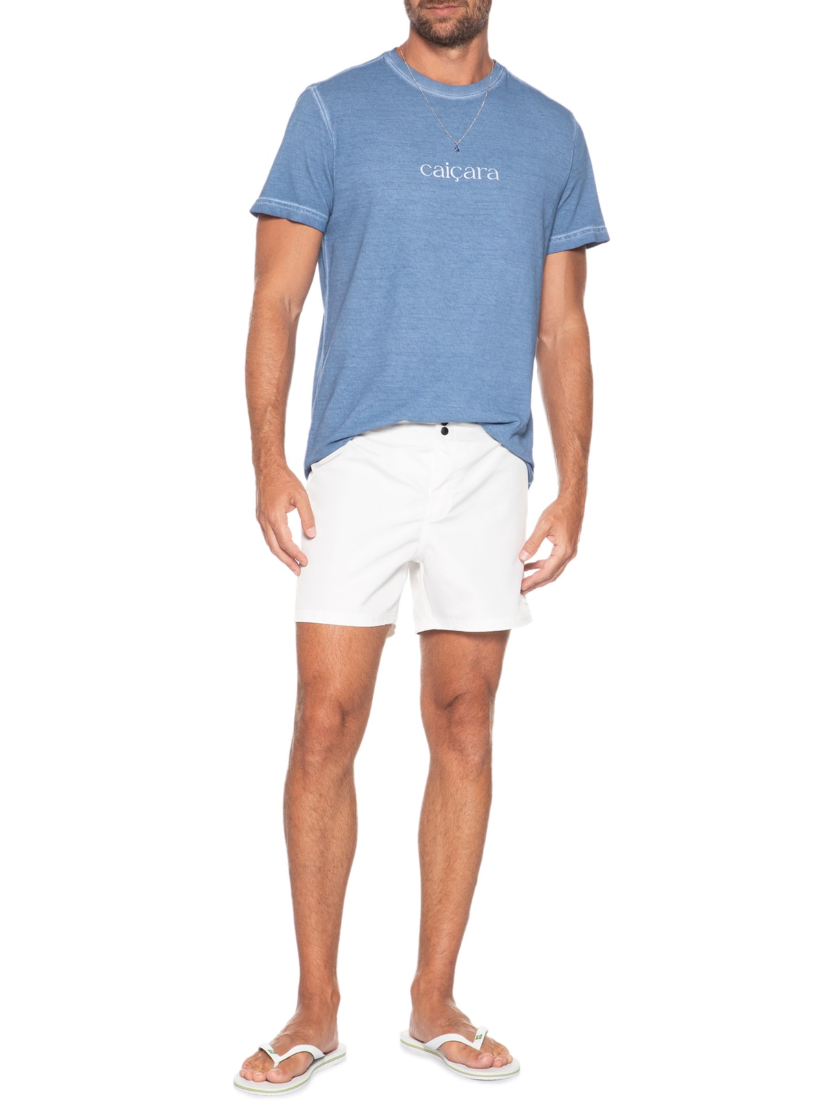 Short Masculino New Britt Branco Osklen