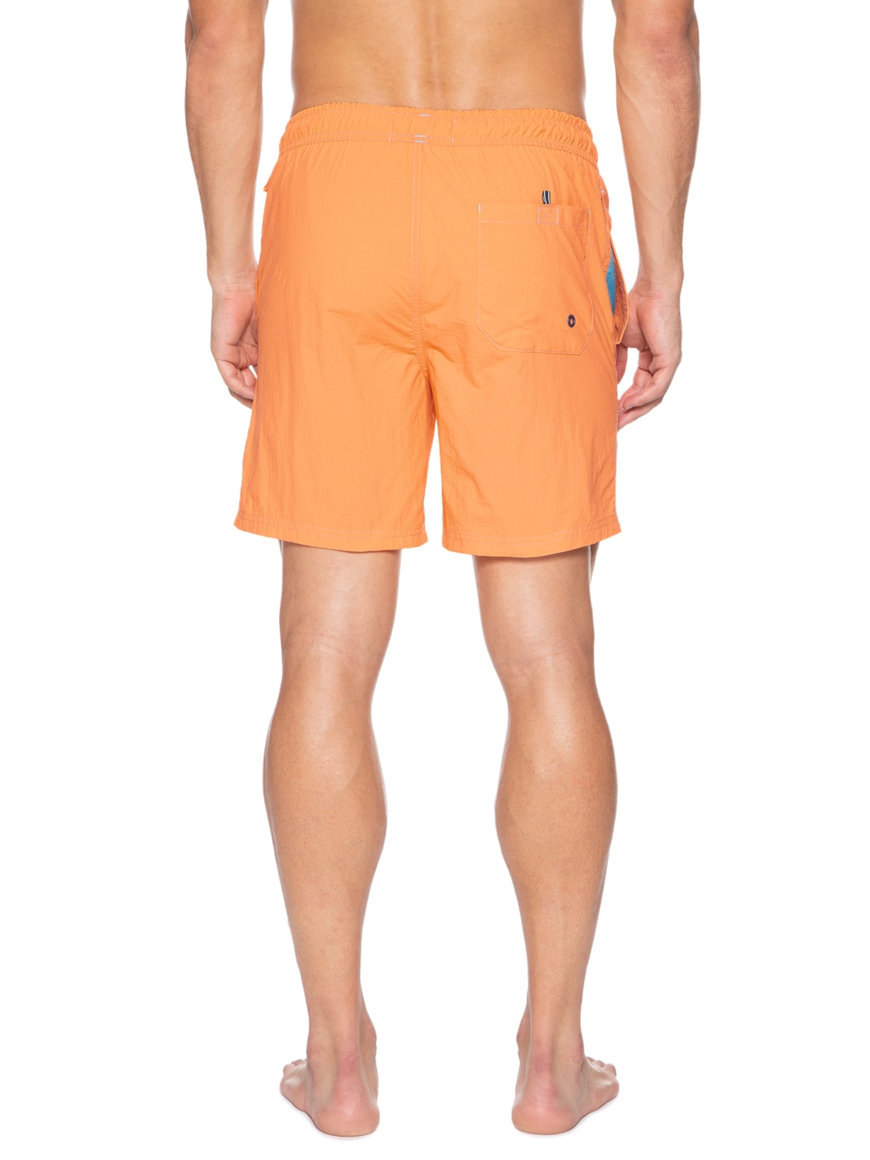 Short Masculino Nylon Laranja Original Penguin
