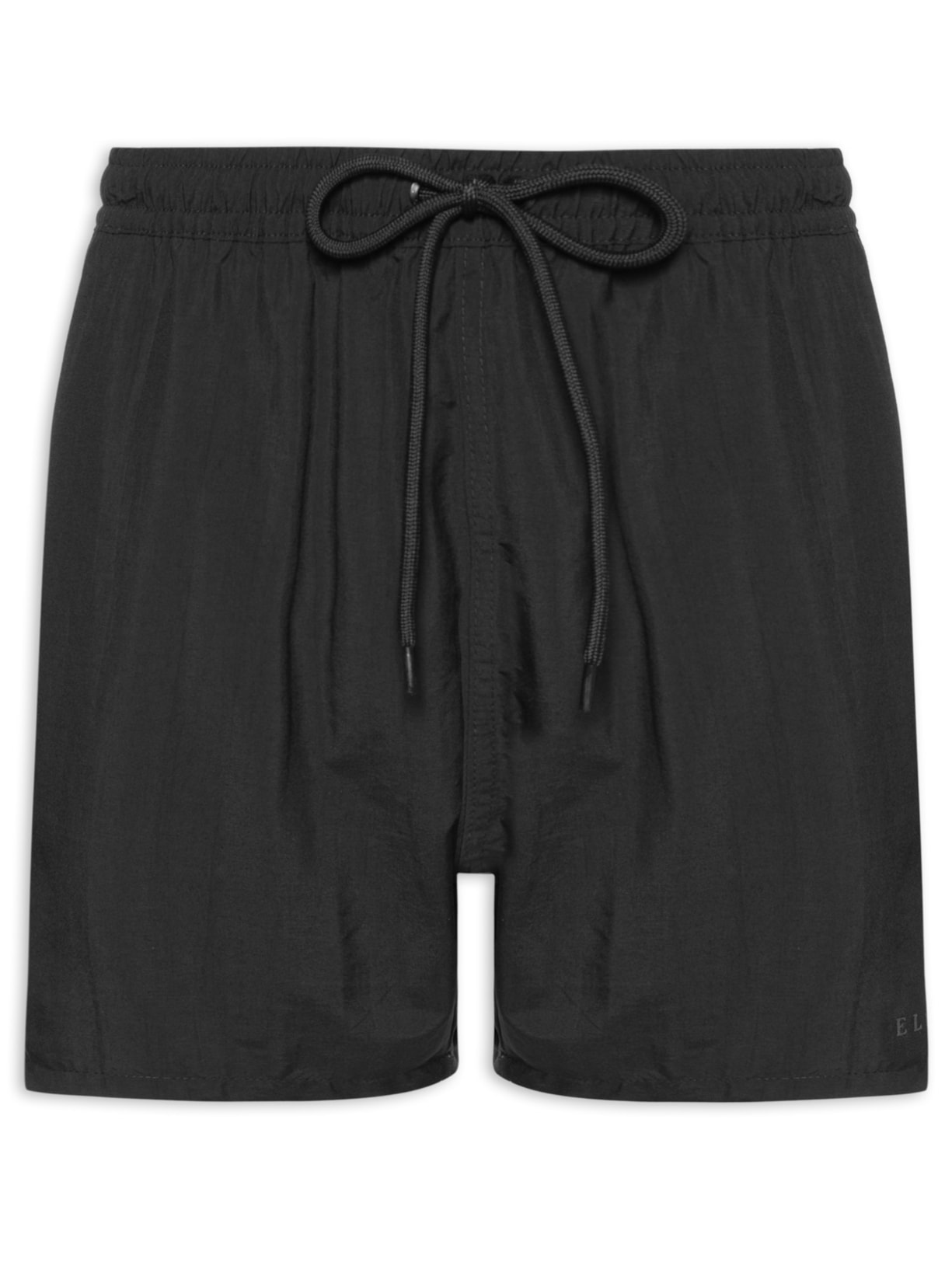 Short Masculino Nylon Pocket Beach Trucker - Preto