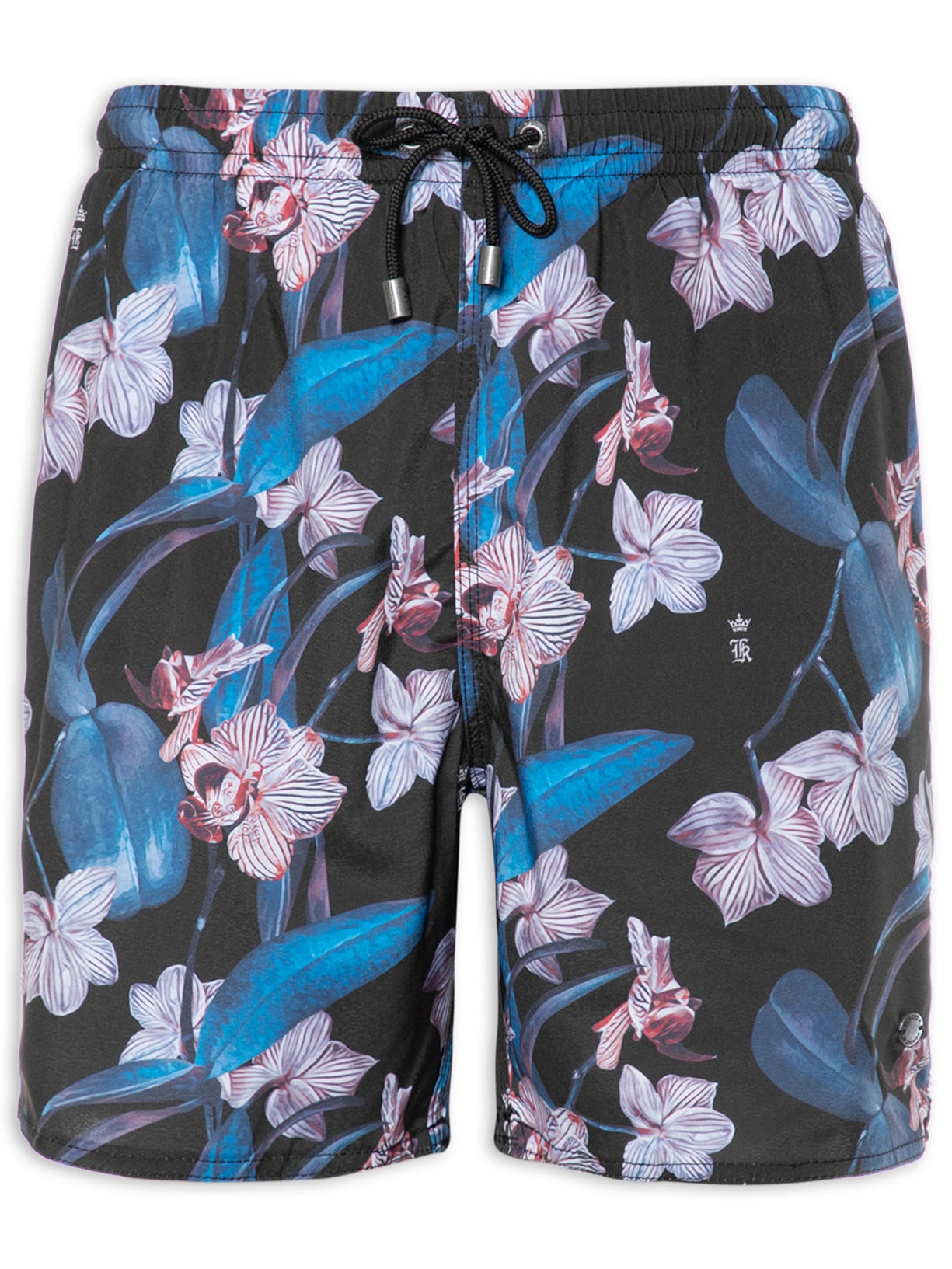 Short Masculino Orquidea - Preto