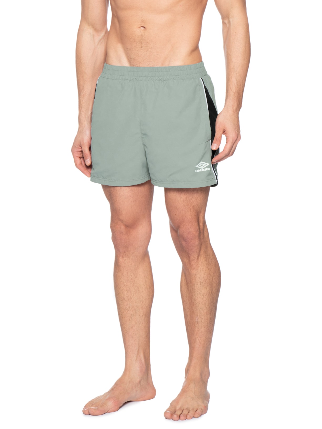Short Masculino Panelled Cinza Umbro