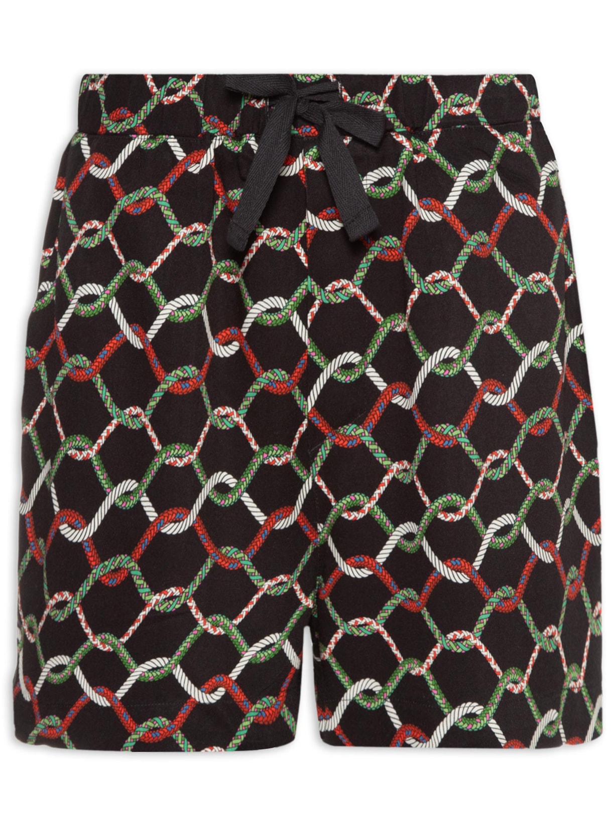 Short Masculino Pj Corda Escura Preto Osklen