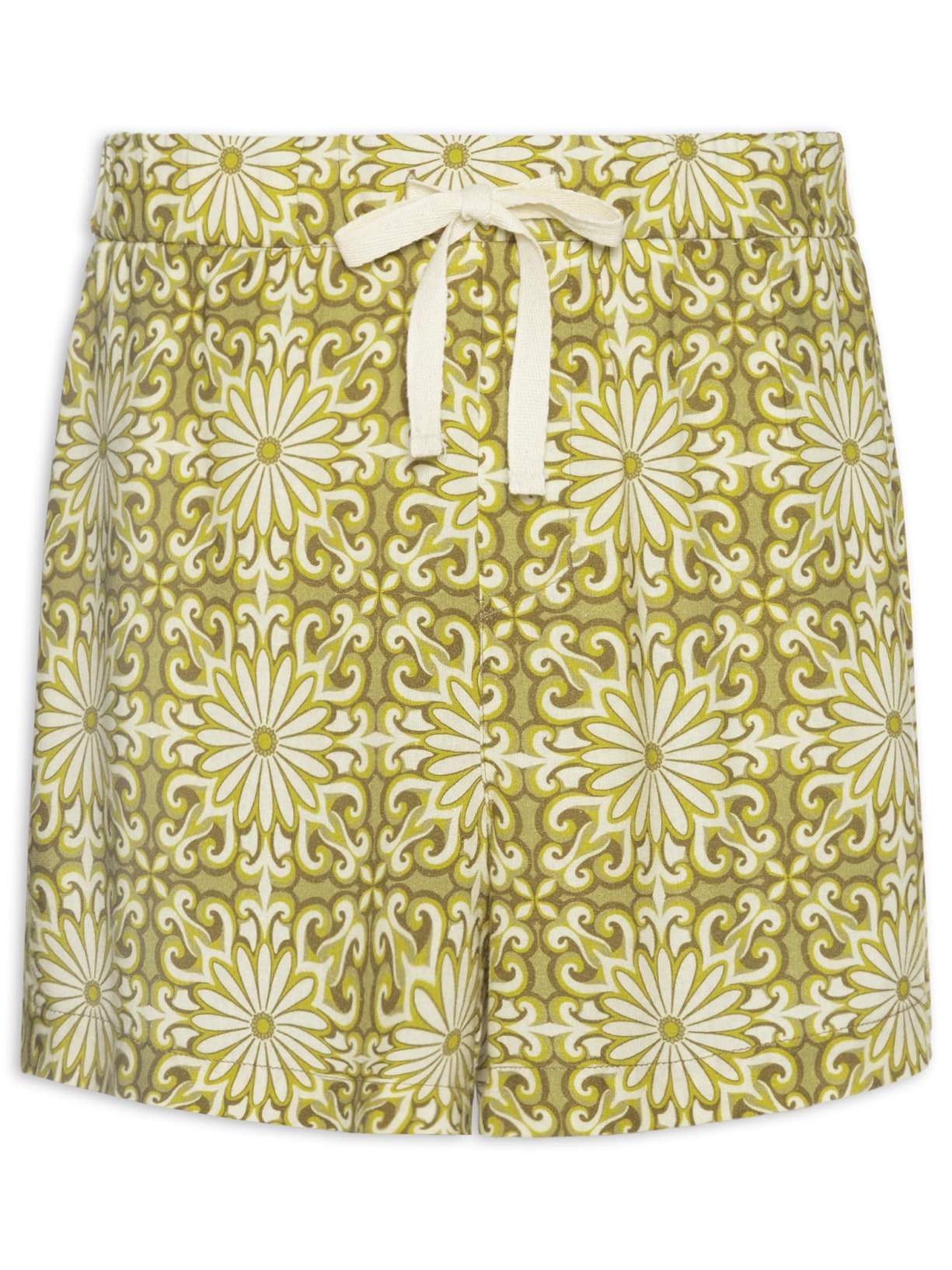 Short Masculino PJ Garden Tile Amarelo Osklen