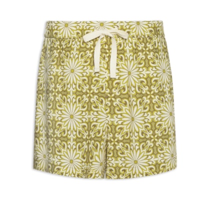 Short Masculino PJ Garden Tile - Amarelo