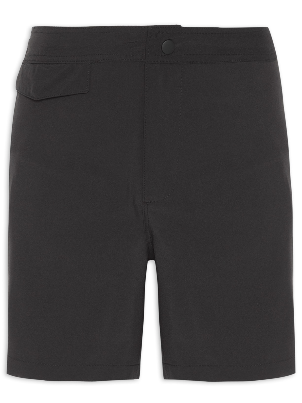 Short Masculino Pool Liso - Preto