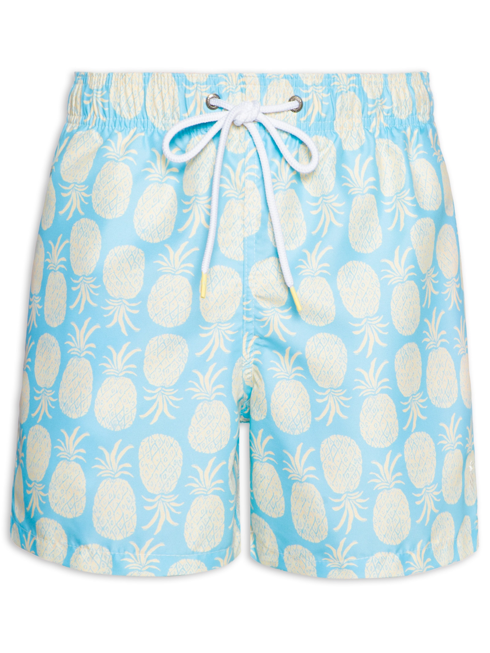 Pineapple Brothers 「ザ・ビーチ」 Pineapple - Short Masculino Praia Abacaxi - Azul
